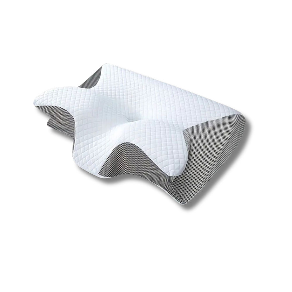 Oreiller cervical papillon