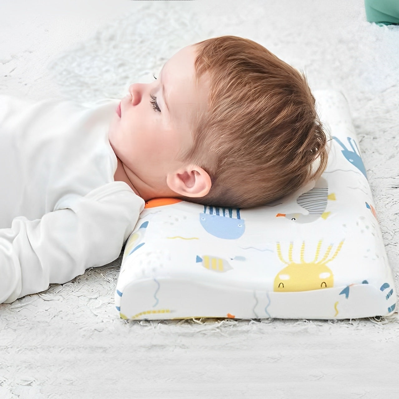 Oreiller Mémoire de Forme Enfant