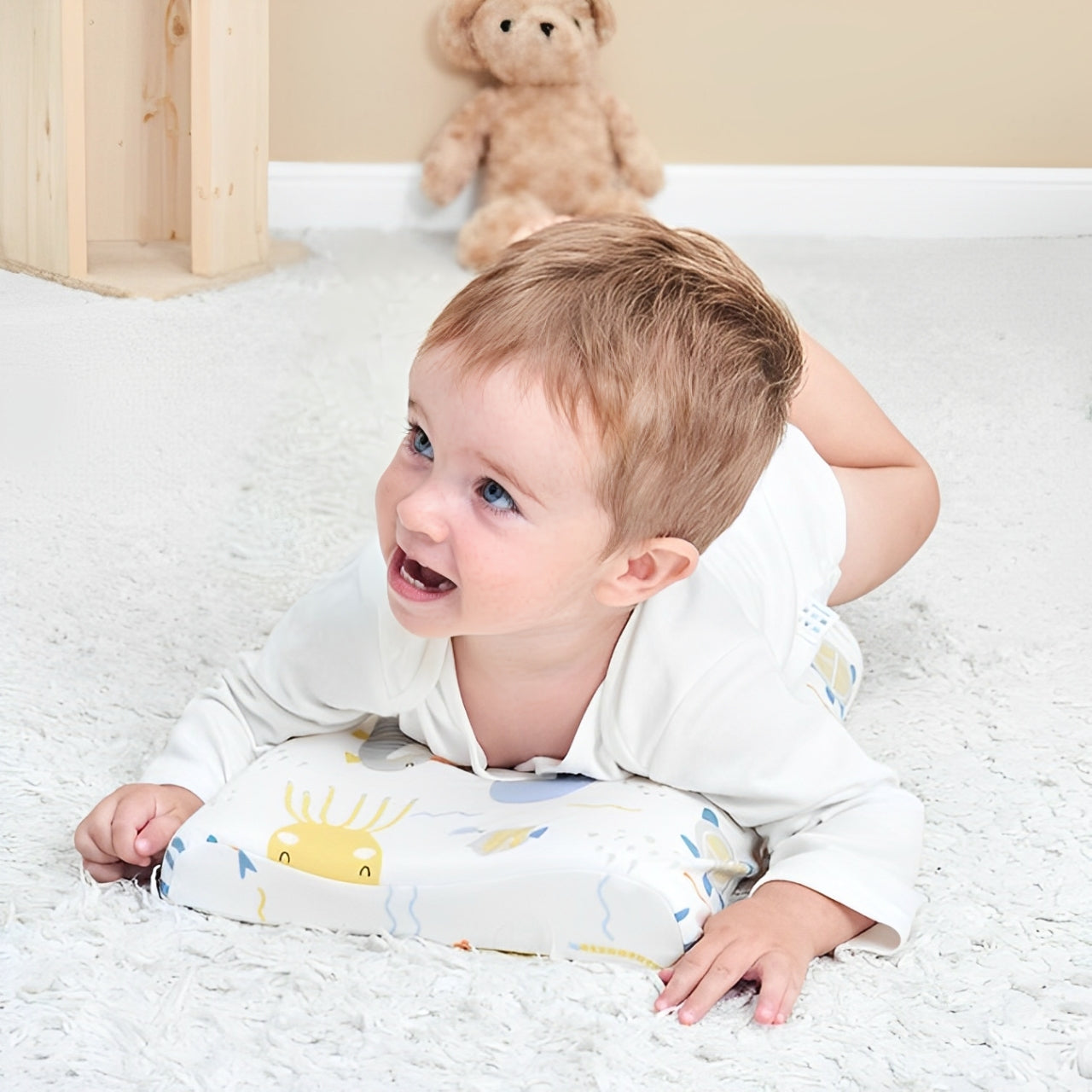 Oreiller Mémoire de Forme Enfant
