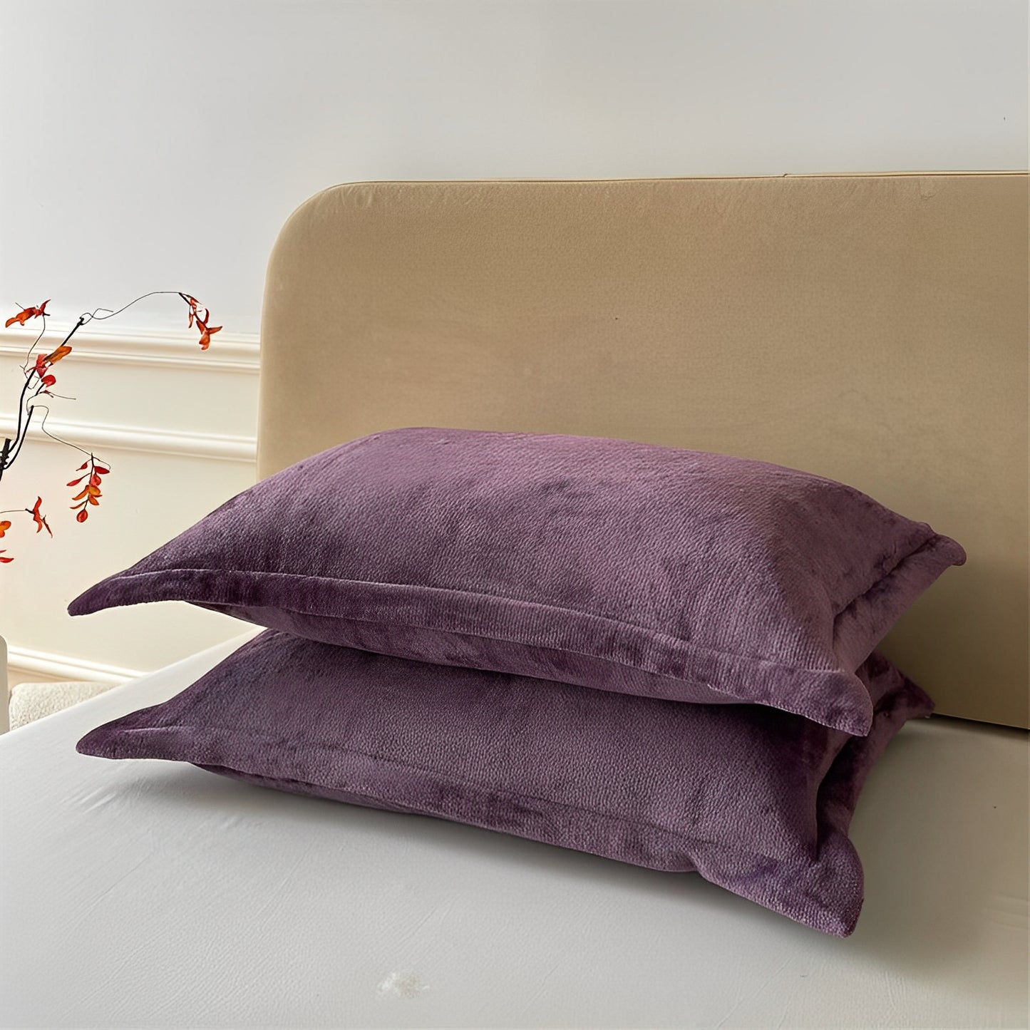 Taie d'Oreiller en Velours