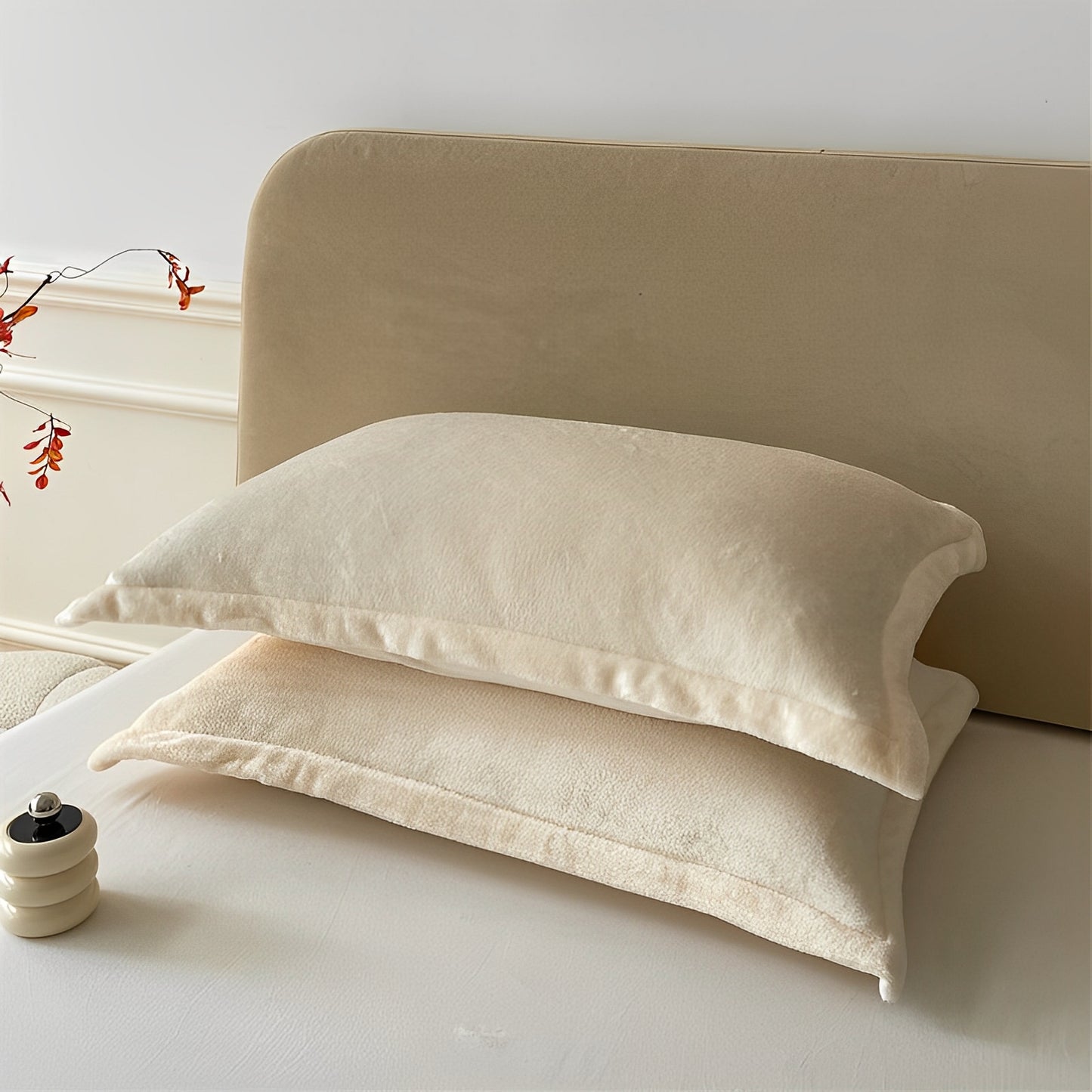 Taie d'Oreiller en Velours