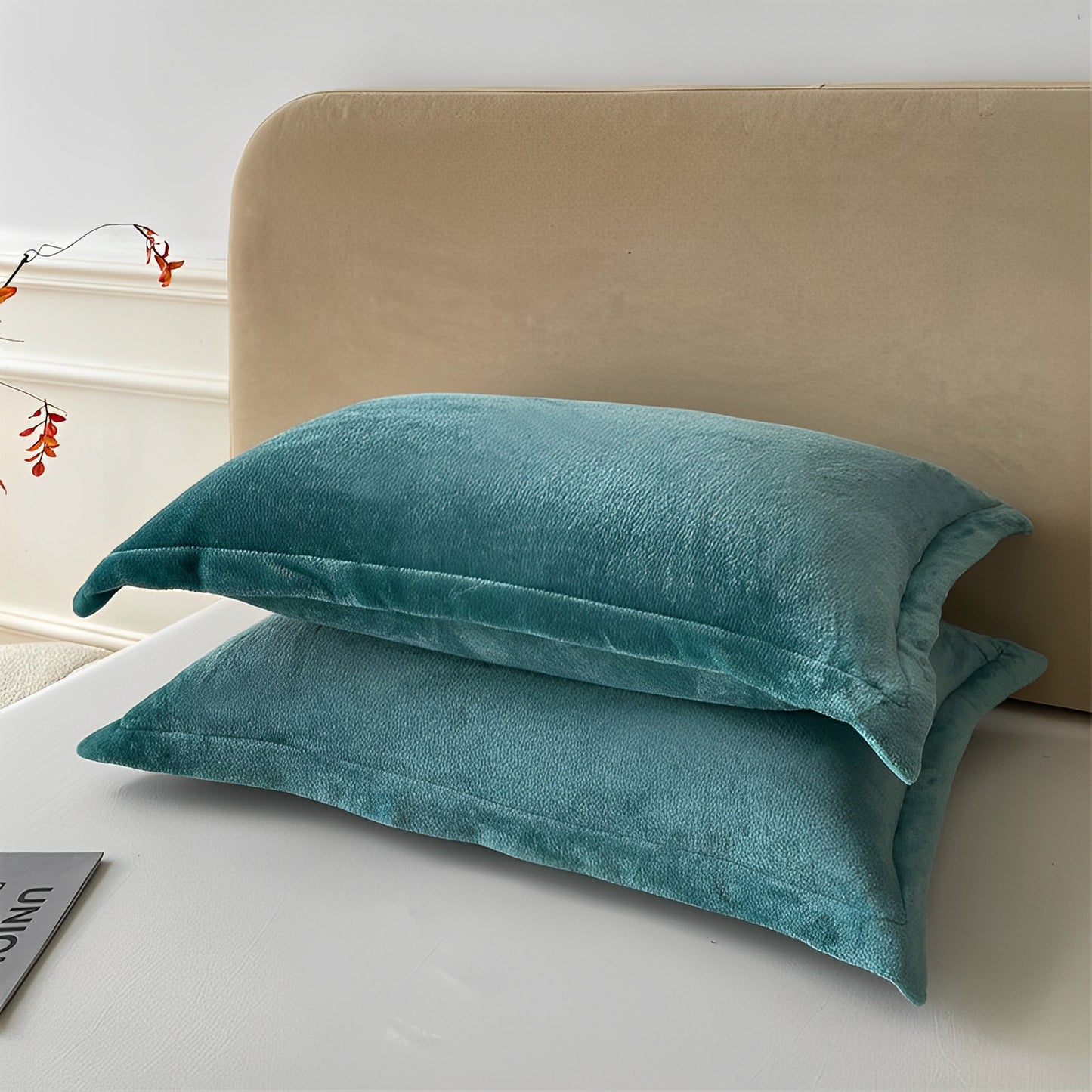 Taie d'Oreiller en Velours