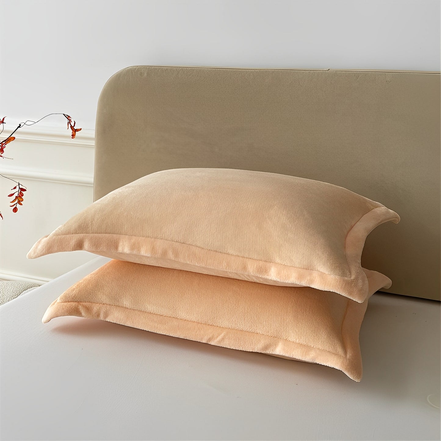 Taie d'Oreiller en Velours