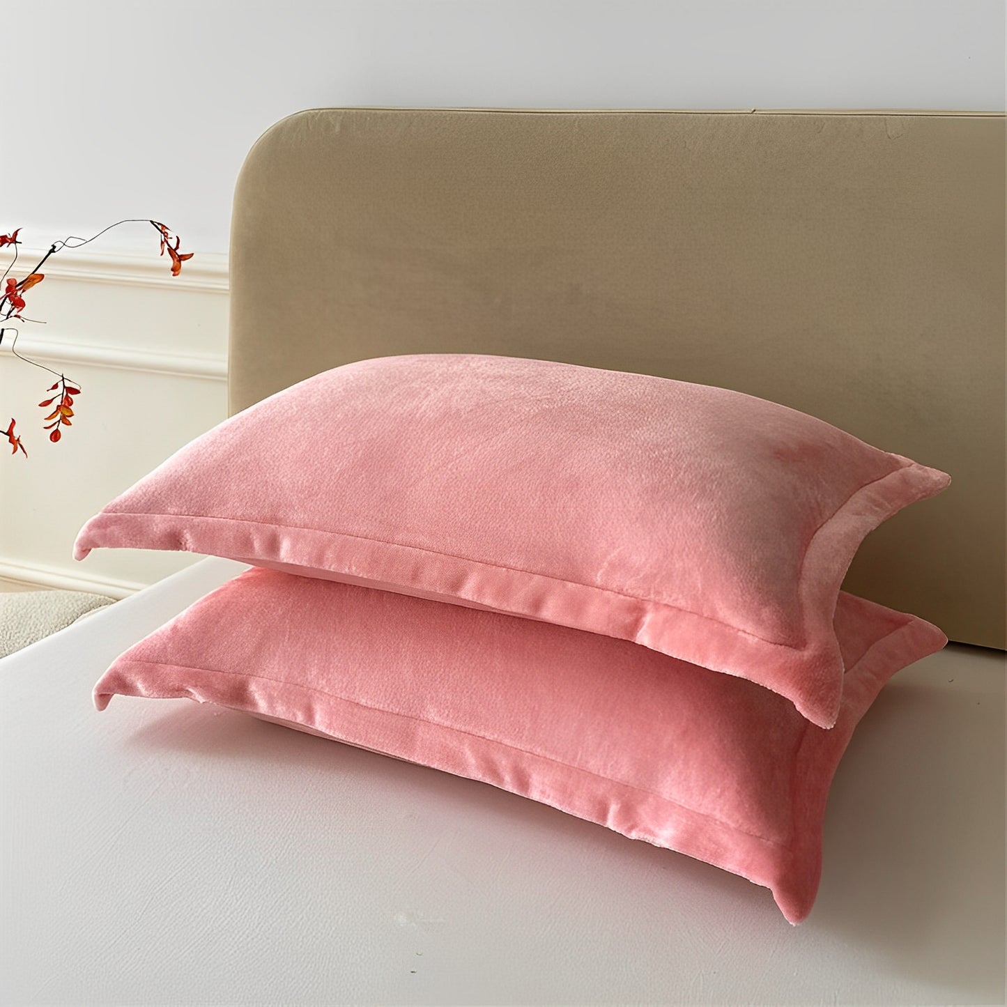 Taie d'Oreiller en Velours