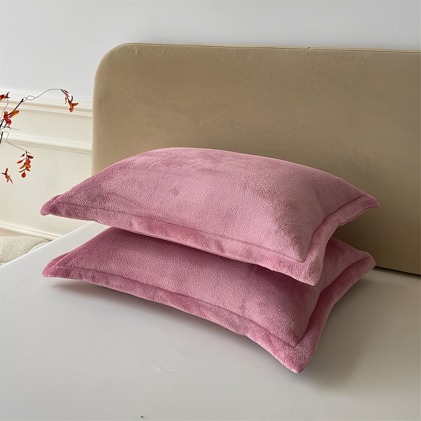 Taie d'Oreiller en Velours